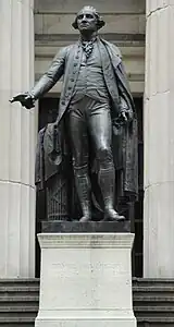 La statue de Washington.