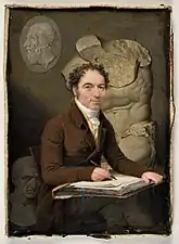 Autoportrait de Georges-Antoine Keman