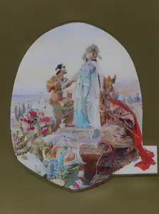 Mort de Salammbô. Composition de Rochegrosse, 1900.