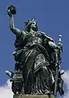 La statue Germania.