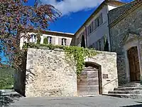 Entrée du château.