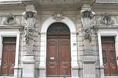 Atlantes, Marseille, no 22 rue Breteuil.