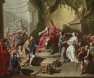 La Magnanimité de Scipion (1737)Giambattista PittoniRésidence de Wurtzbourg
