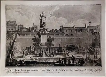 Veduta della Darsena di Livorno