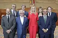 Photo de famille du gouvernement Cifuentes