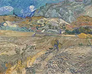 Vincent van Gogh, Paysage de Saint-Rémi, 1889
