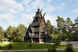 Stavkirke de Gol à Oslo