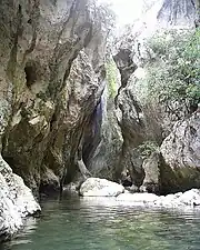 La rivière Aterno-Pescara.
