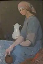 La niña del mate, Museo Municipal de Bellas Artes de Valparaíso