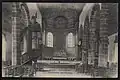 Église Notre-Dame : vue intérieure (carte postale, vers 1925).