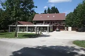 Accueil des visiteurs.