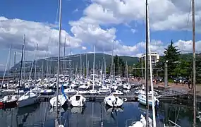 Le grand Port d'Aix-les-Bains.