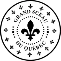 Image illustrative de l'article Grand Sceau du Québec