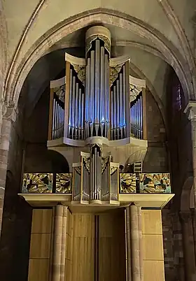 Grand orgue de la cathédrale de Saint-Dié-des-Vosges.