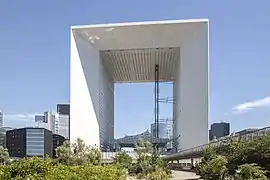 L'arrière de la Grande Arche.