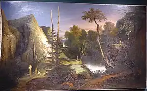 Site solitaire pris aux environs de la Grande Chartreuse de Grenoble, Salon de 1841, musée des Beaux-Arts de Chartres.