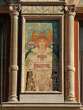 Allégorie de l'Industrie.