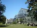 Grandes serres au jardin botanique de Lyon