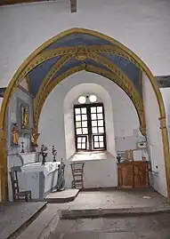 La chapelle de la Vierge.