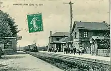 la gare vers 1900