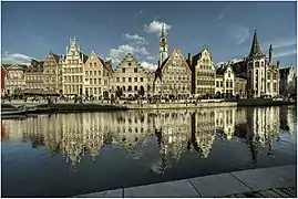 Vue générale du Graslei