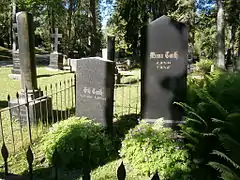 Tombe de Minna Canth.