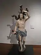 Gregorio Fernández : Saint-Sébastien, 1615-1620.