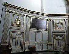 Chœur, boiseries gauches.