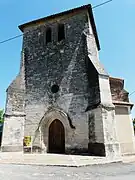 La façade occidentale.