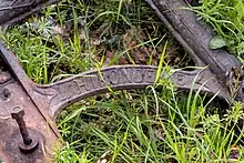 bâti de faucheuse à traction animale