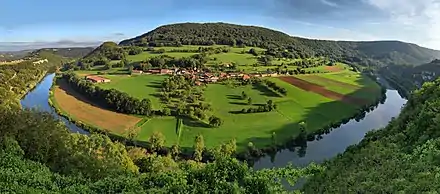 Boucle du Doubs à Esnans.