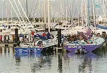 Deux voiliers de la génération 1994-96