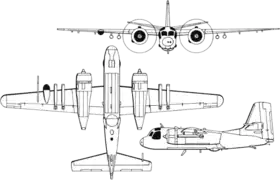 vue en plan de l’avion