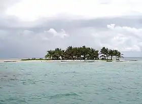 Vue sur l'îlet Caret en 2008