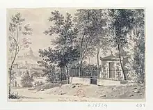 Tombe de Jacques Delille au cimetière du Père-Lachaise.