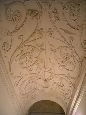 Gypserie de l'escalier