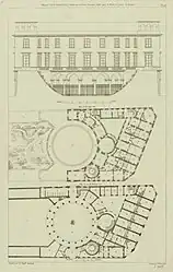 Hôtel Caron de Beaumarchais dessin Ransonnette Pierre Nicolas