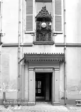 Vue de l'hôtel en 1892.