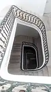 L'escalier d'honneur.