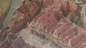 Hôtel de ville de la Cité d'Arras, plan-relief de la ville, 1717