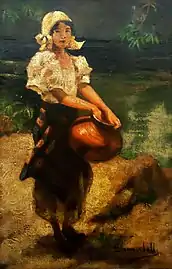 Moça na fonte, n. d.