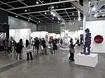 Exposition Art Basel au centre en mars 2015.