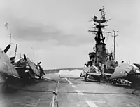 Grumman AS3M Avenger sur le NCSM Magnificent (1953)