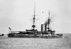 illustration de HMS Cornwallis (1901)