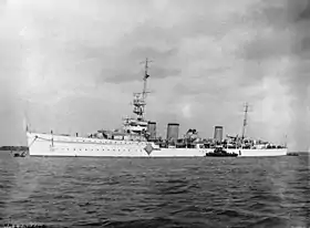 illustration de HMS Emerald (D66)