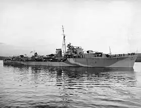 illustration de HMS Racehorse (H11)