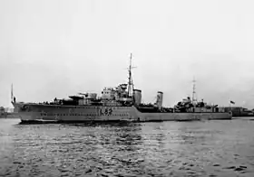 illustration de HMS Sikh (F82)