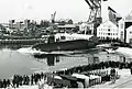 Lancement du HMS Sjöbjörnen le 9 janvier 1968.