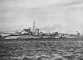 illustration de HMS Tetcott (L99)