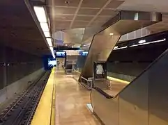 Plateforme de la station.